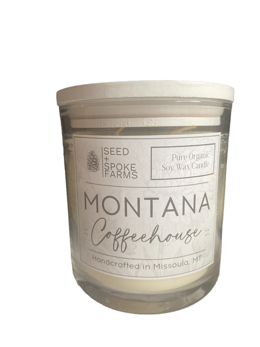 Montana Coffeehouse - Artisan Glass Candle