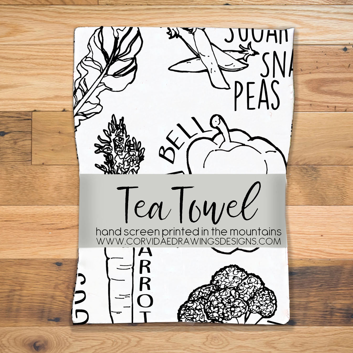 Veggie Tea Towel