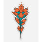 Indian Paintbrush Wildflower | Glacier Park Montana | Sticker