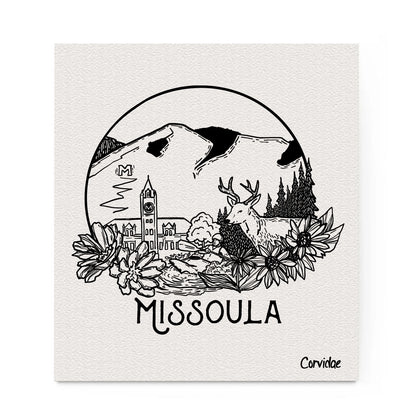 Missoula Montana Swedish Dishcloth