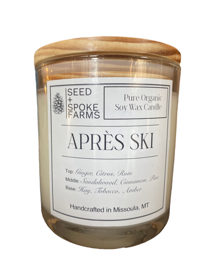 Artisan Glass Candles | Clear | 12 oz.