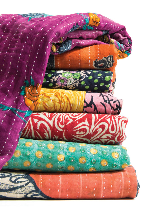 Kantha Quilts